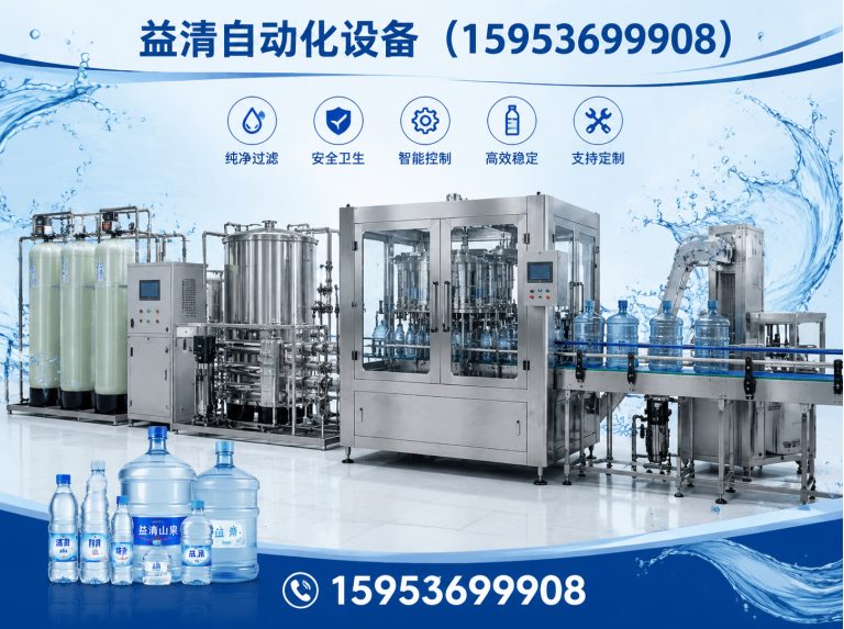 青州市矿泉水设备展示图